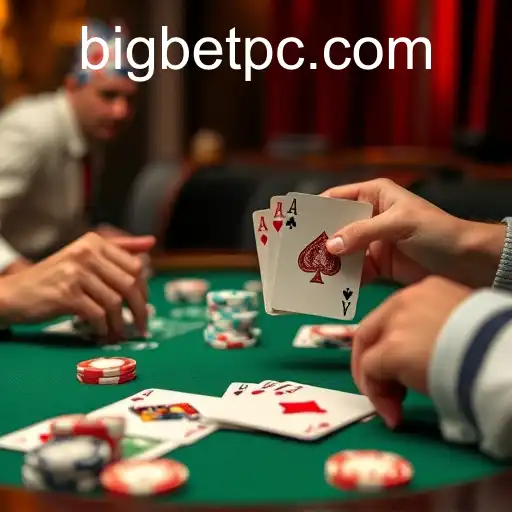 The Exciting World of Card Games and the Dynamics of a Big Bet